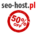seo hosting w seohost.pl zniżka 50%
